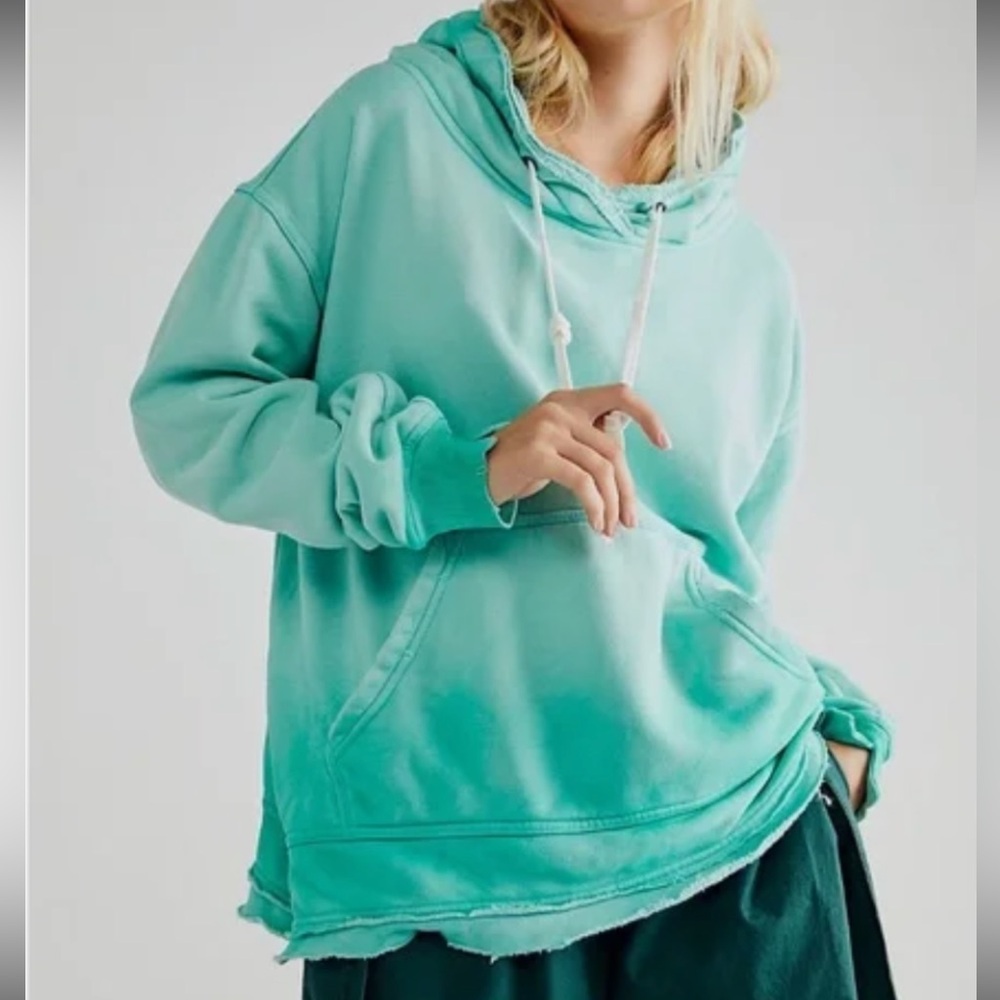 Free People Zuma Hooded Sweatshirt NWOT size XS